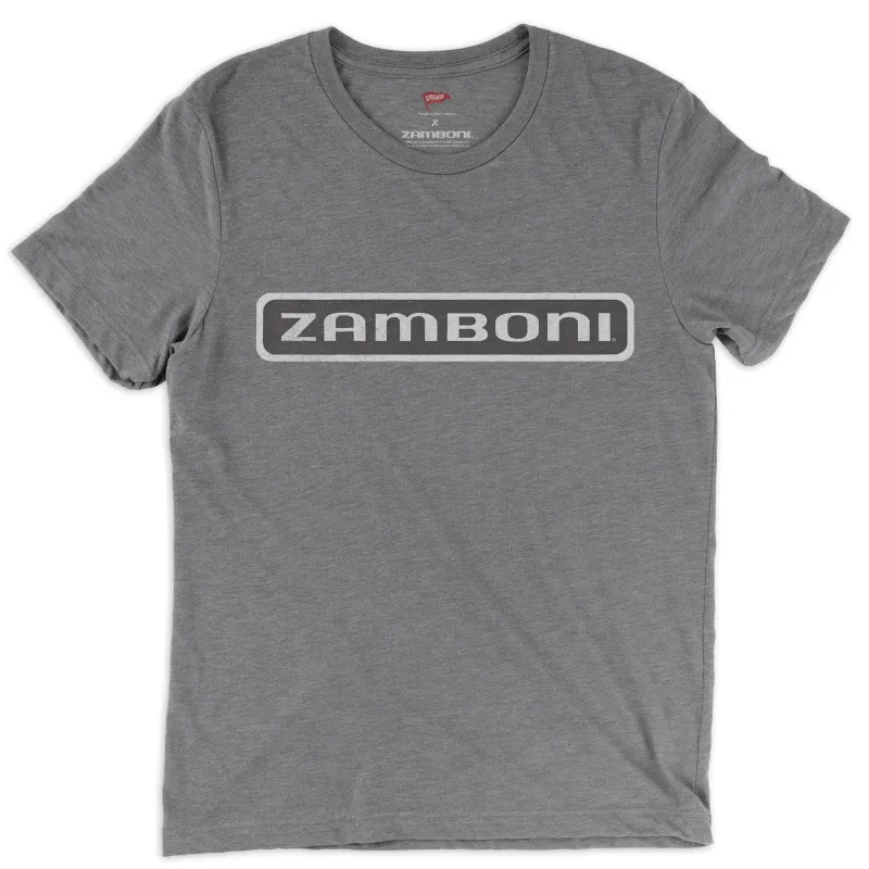 Zamboni Machine Nameplate Tee sold by Streaker Sports