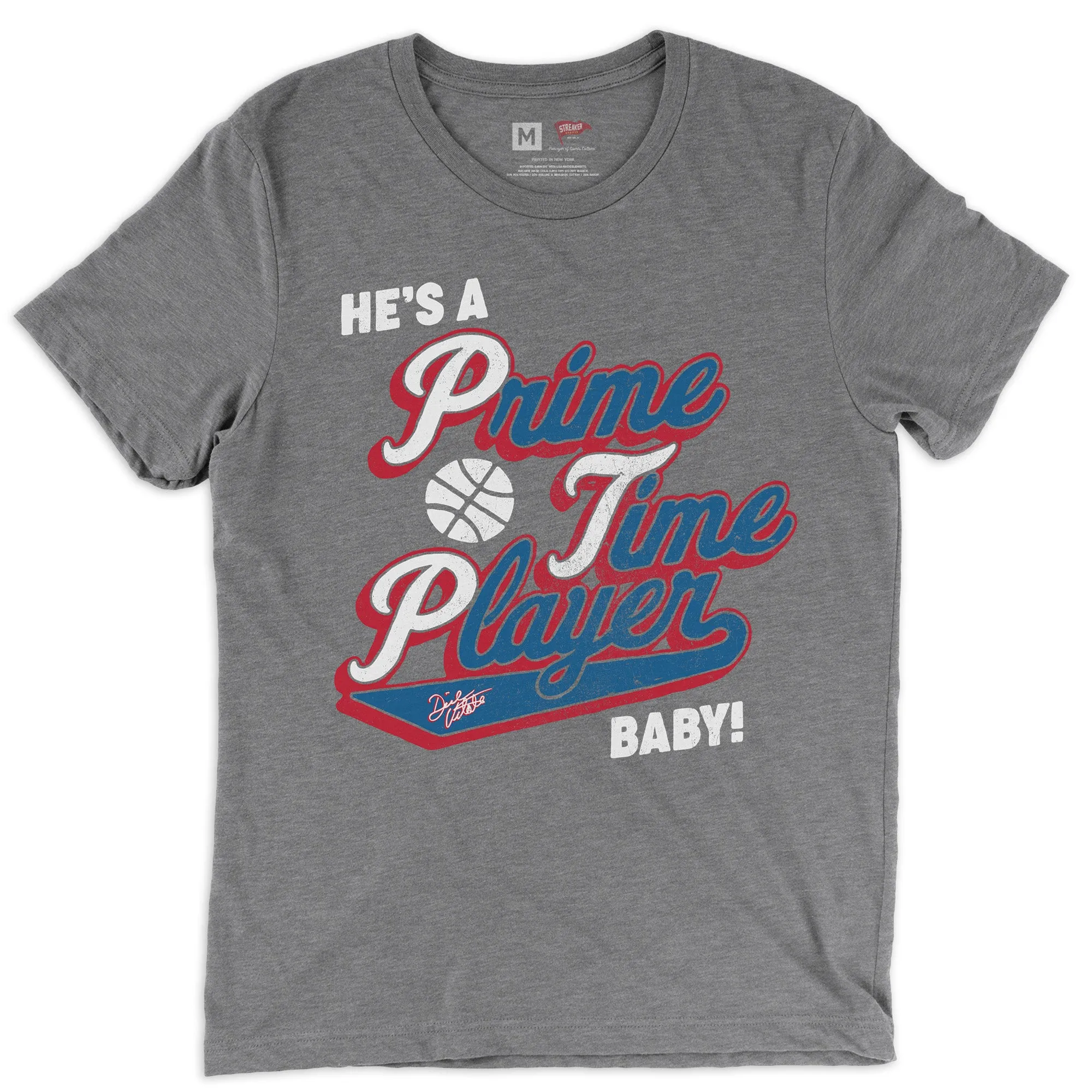 Dick Vitale Prime Time Player Tee sold by Streaker Sports