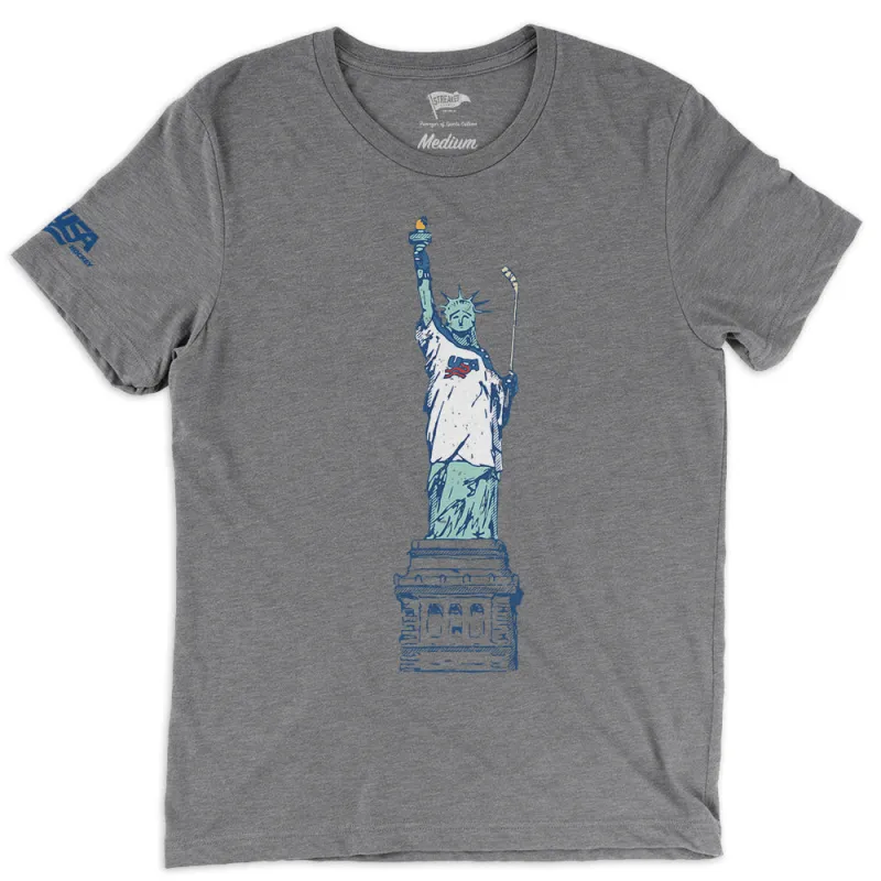 USA Hockey™ Lady Liberty Tee sold by Streaker Sports
