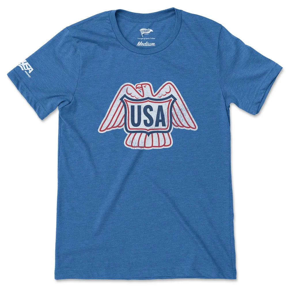 USA Hockey™ Eagle Tee sold by Streaker Sports
