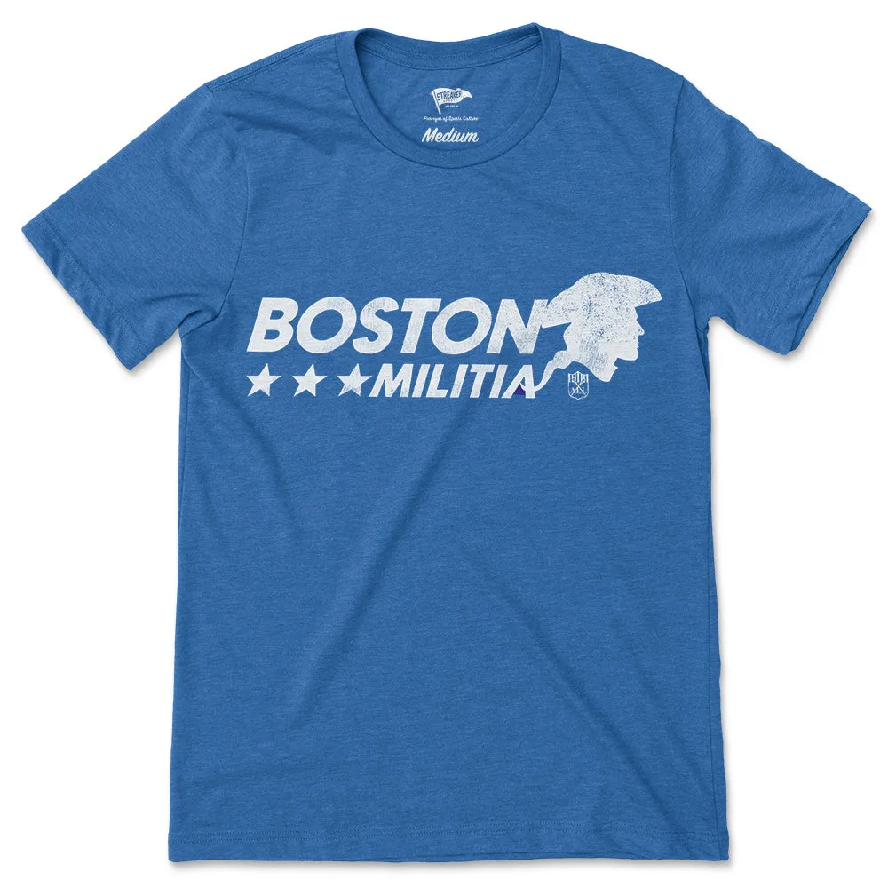 1988 Boston Militia Tee sold by Streaker Sports