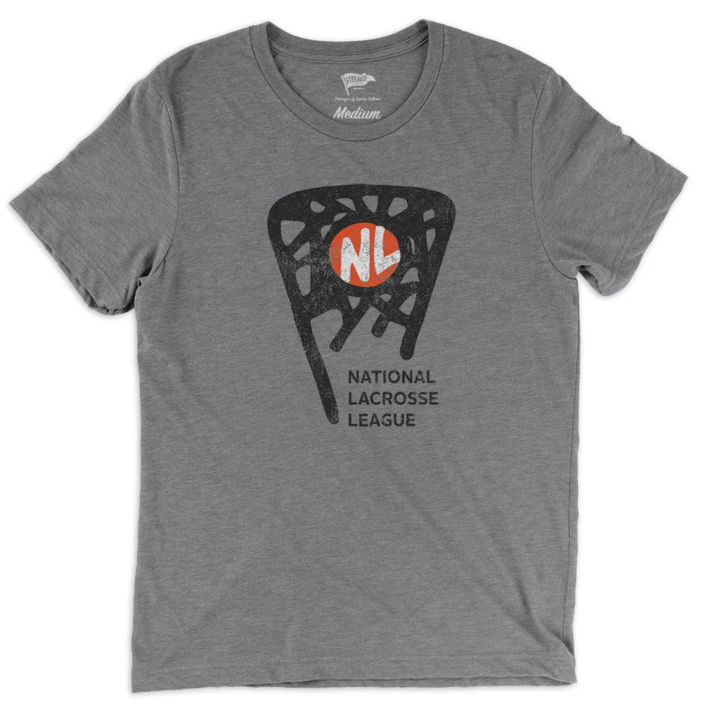 1974 National Lacrosse League Logo Tee sold by Streaker Sports