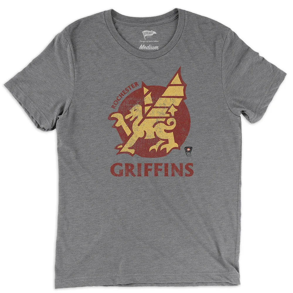 1974 Rochester Griffins Tee sold by Streaker Sports
