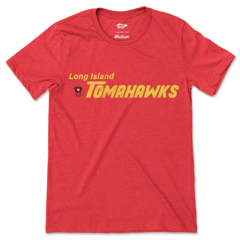 1975 Long Island Tomahawks Tee sold by Streaker Sports