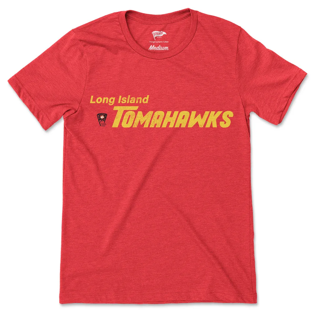 1975 Long Island Tomahawks Tee sold by Streaker Sports