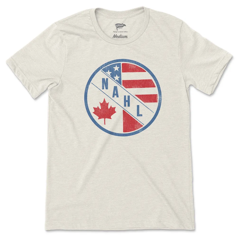 1973 NAHL League Logo Tee sold by Streaker Sports