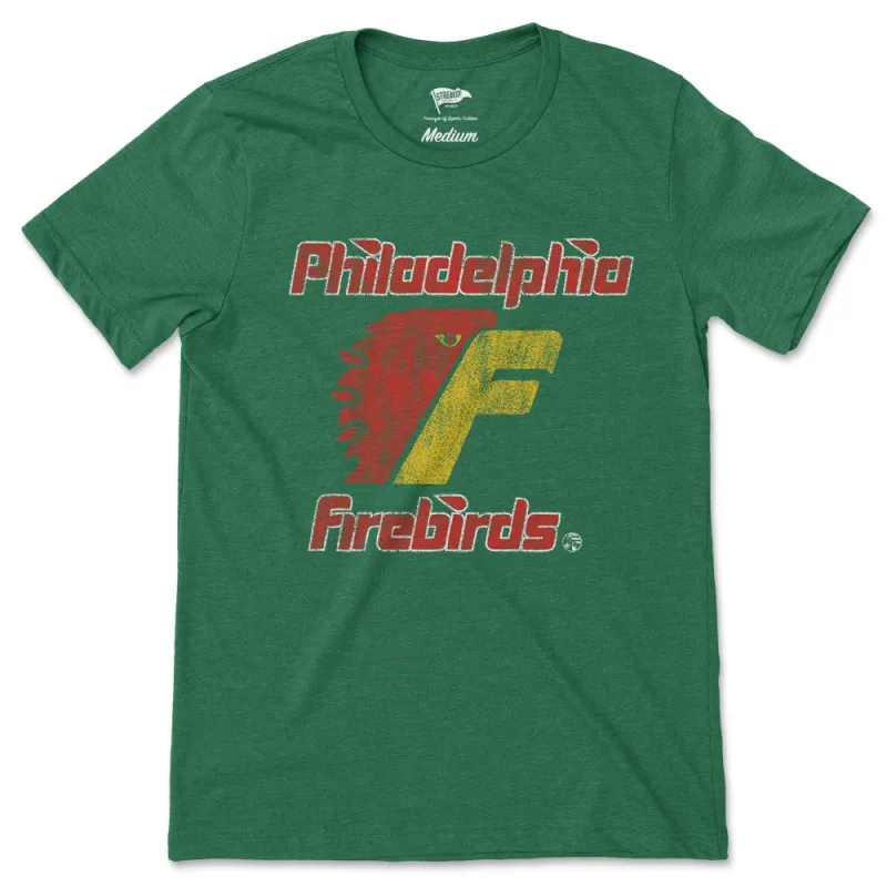 1974 Philadelphia Firebirds Tee sold by Streaker Sports