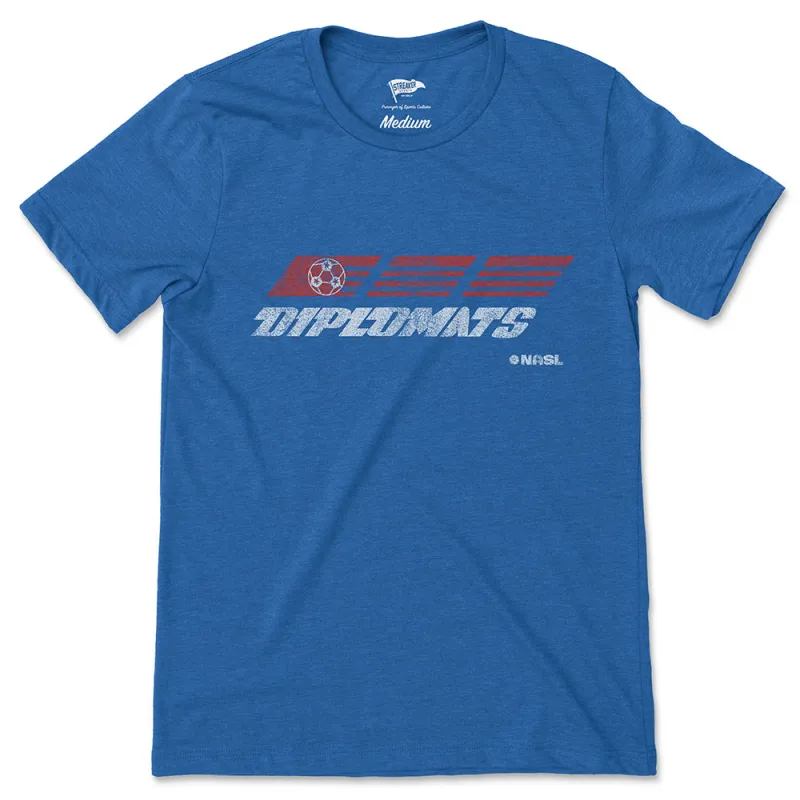 1981 Washington Diplomats Tee sold by Streaker Sports