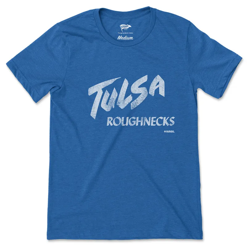 1984 Tulsa Roughnecks Alternate Logo Tee sold by Streaker Sports