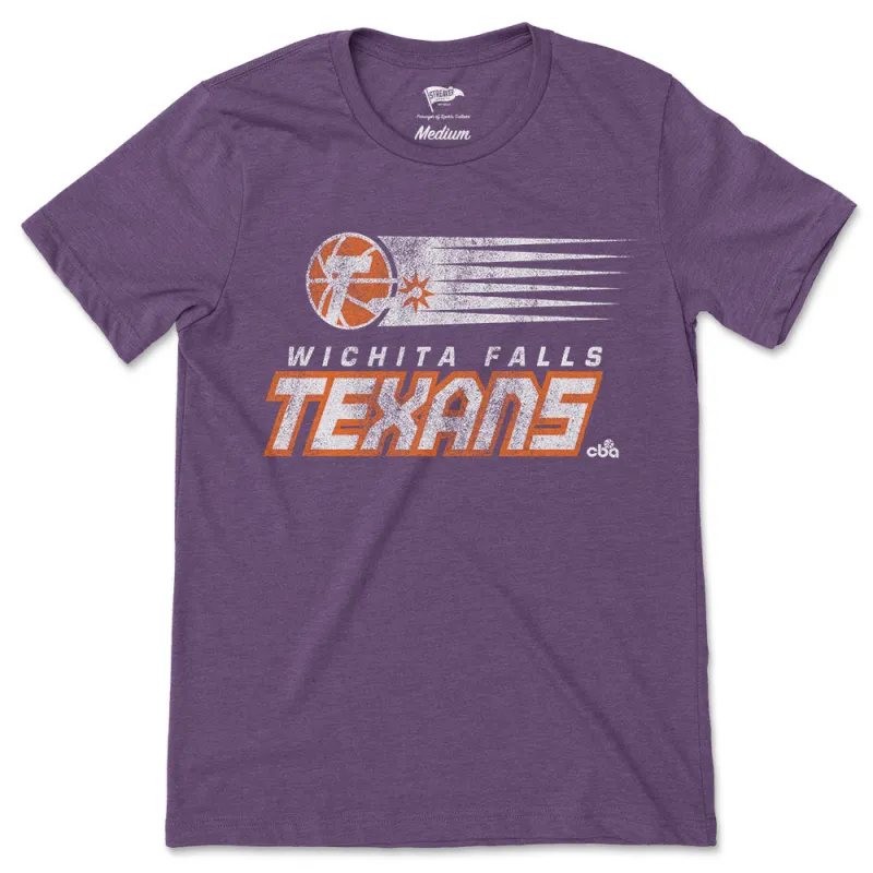 1988 Wichita Texans Tee sold by Streaker Sports