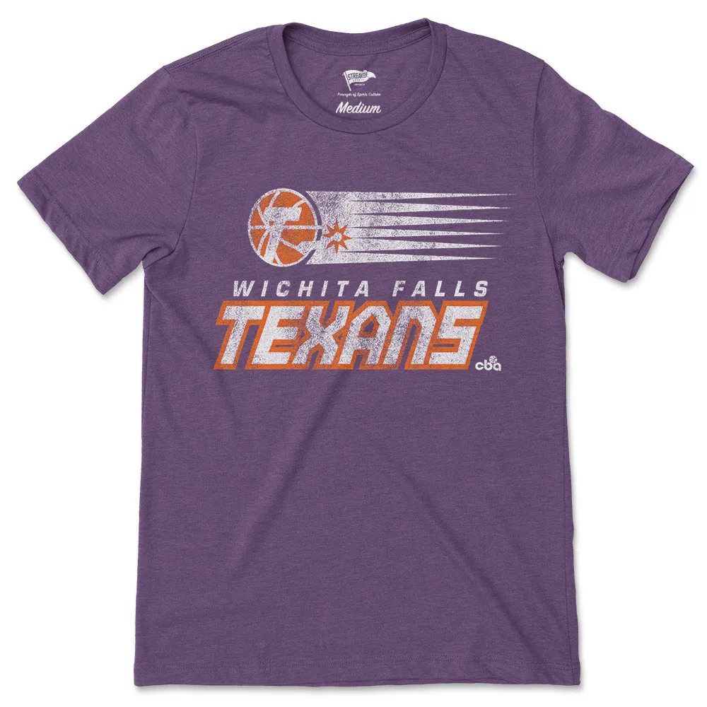 1988 Wichita Texans Tee sold by Streaker Sports