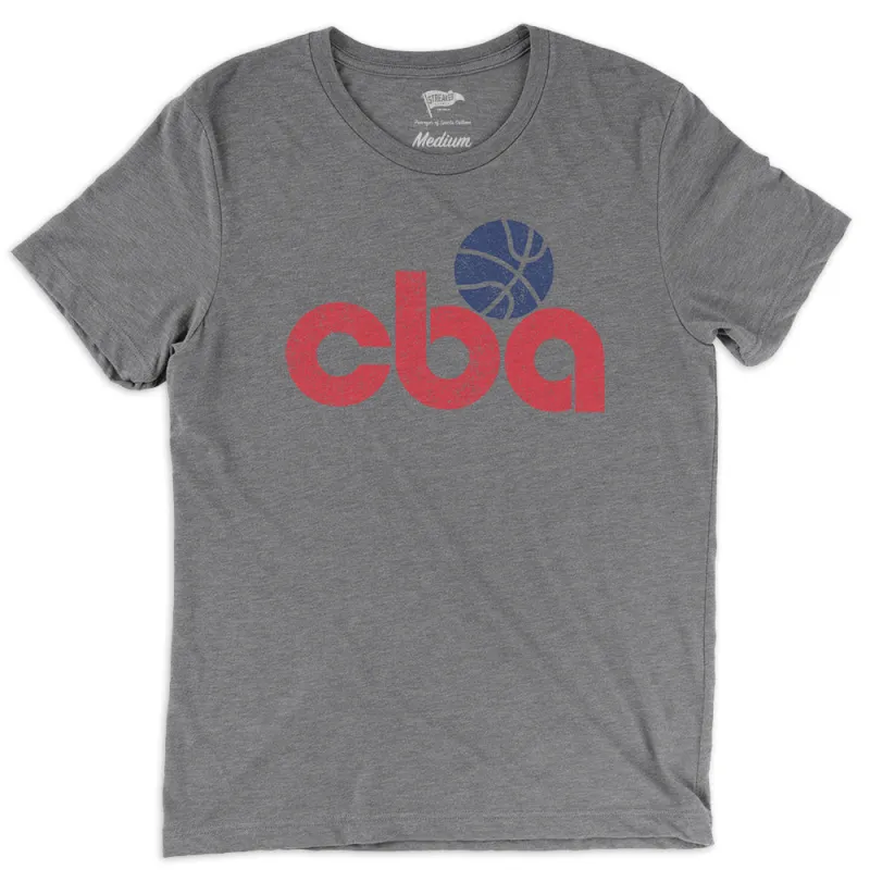 1946 CBA League Logo Tee sold by Streaker Sports