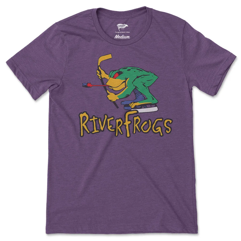 1995 Louisville RiverFrogs Tee sold by Streaker Sports