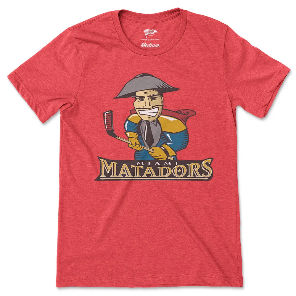 1998 Miami Matadors Tee sold by Streaker Sports