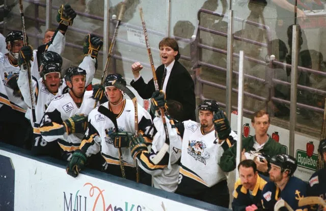 1996 Pensacola Ice Pilots Tee sold by Streaker Sports product image thumbnail 2