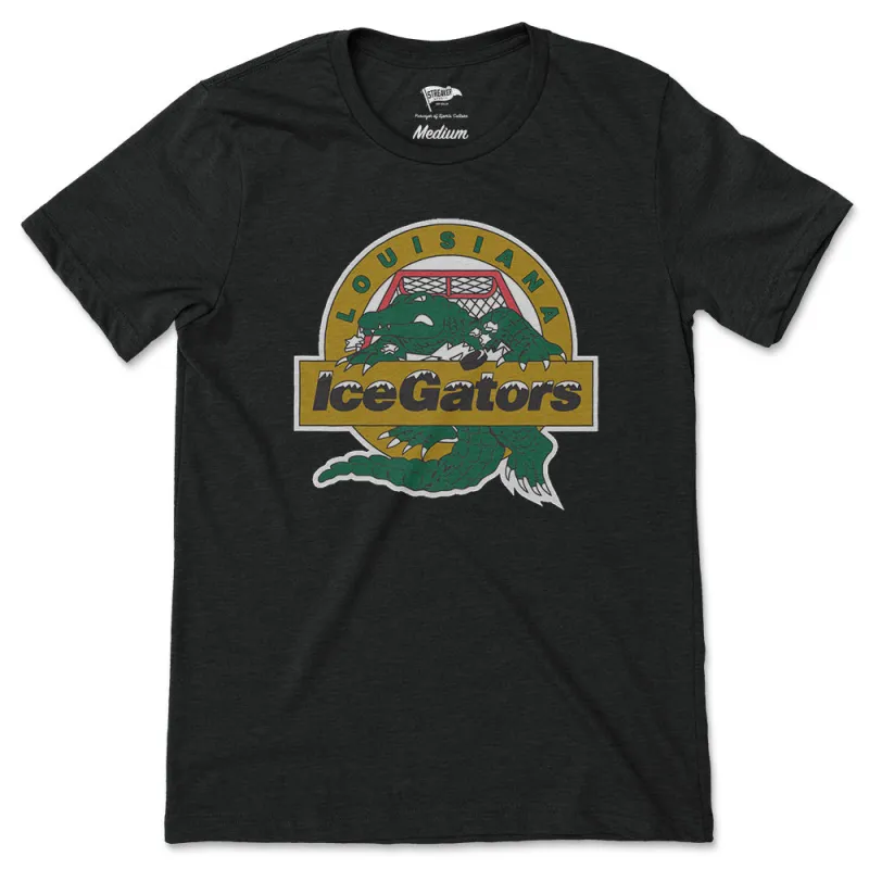 1995 Louisiana Ice Gators Tee sold by Streaker Sports