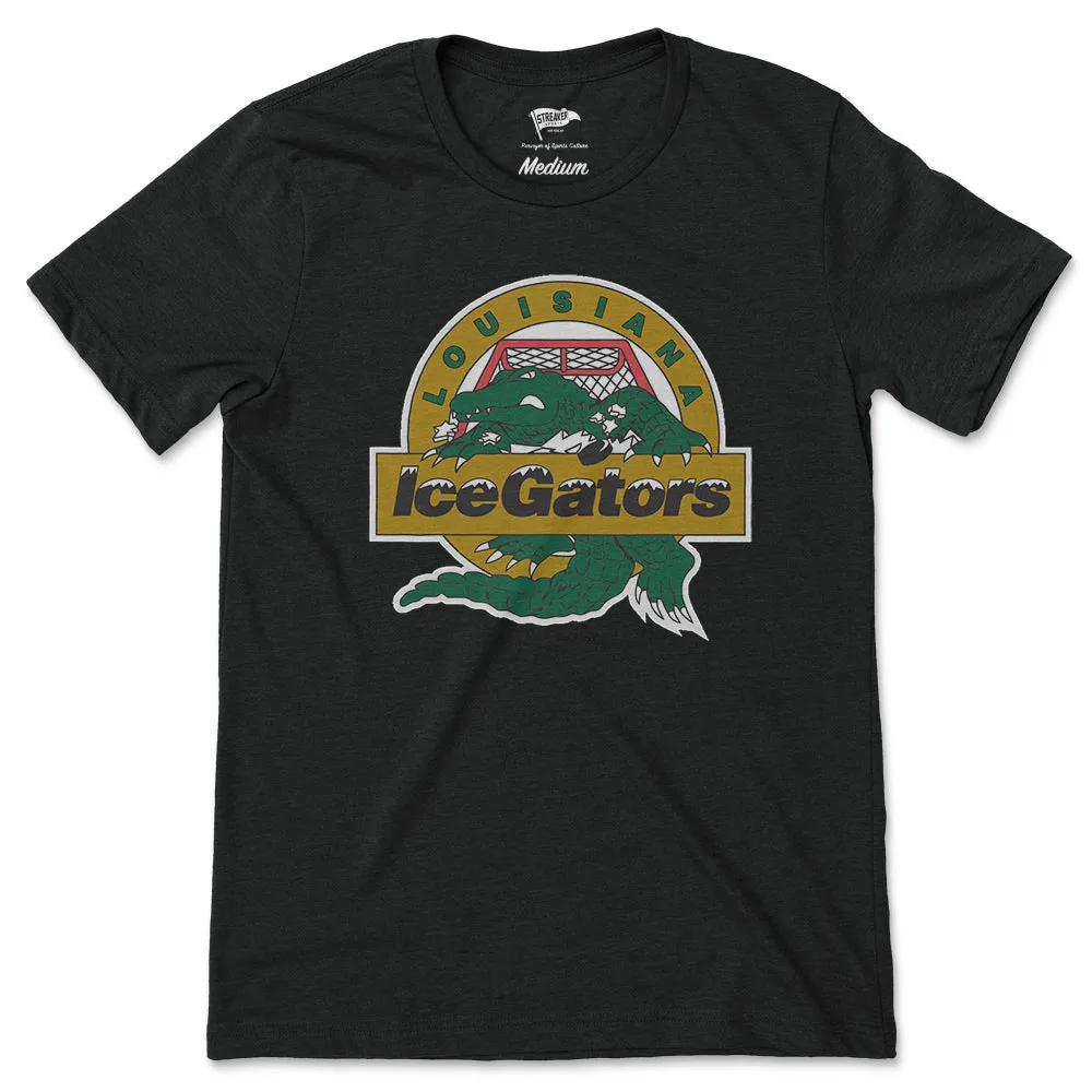 1995 Louisiana Ice Gators Tee sold by Streaker Sports