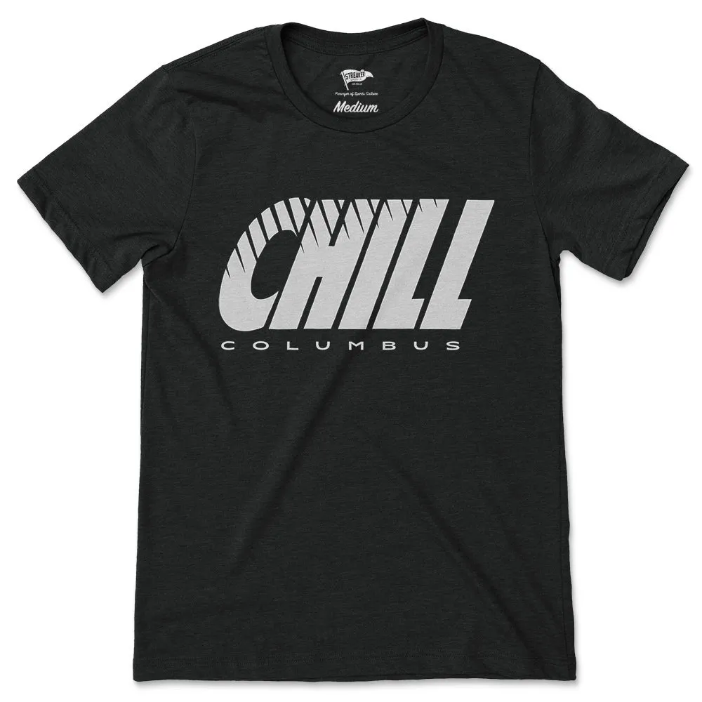 1991 Columbus Chill Tee sold by Streaker Sports