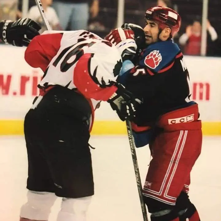 1999 Arkansas Riverblades Tee sold by Streaker Sports product image thumbnail 2