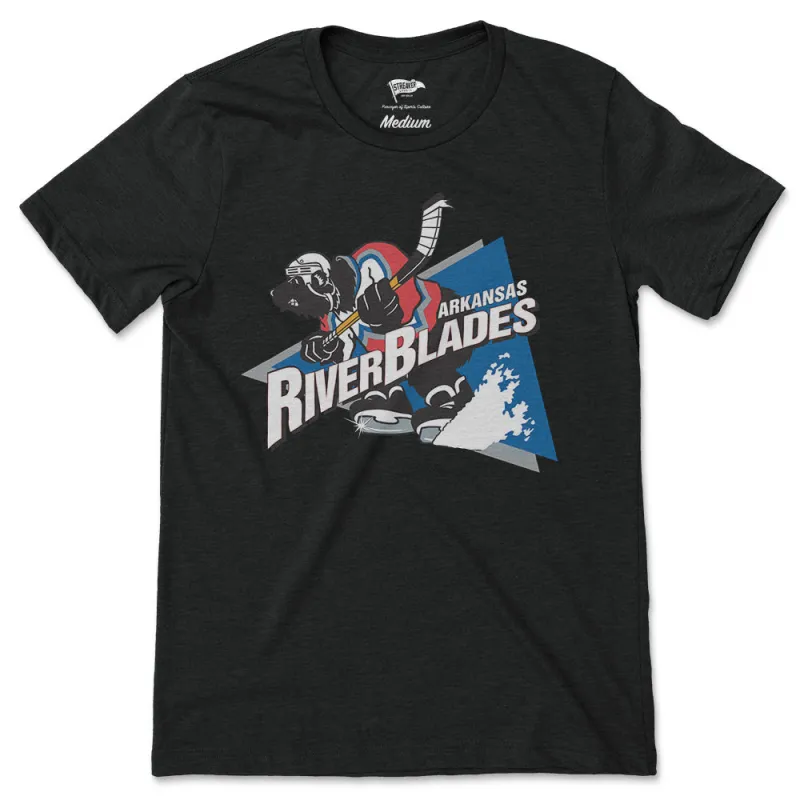 1999 Arkansas Riverblades Tee sold by Streaker Sports
