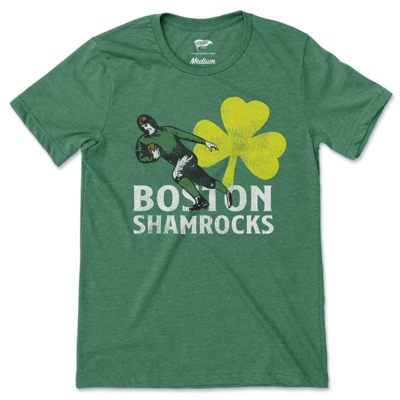 1936 Boston Shamrocks Football Tee sold by Streaker Sports