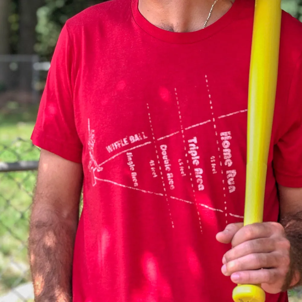 Wiffle Ball Field of Dreams Tee sold by Streaker Sports product image thumbnail 2