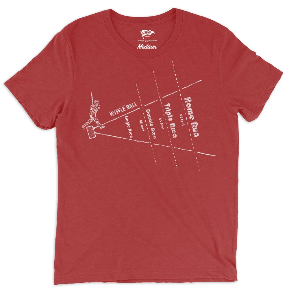 Wiffle Ball Field of Dreams Tee sold by Streaker Sports