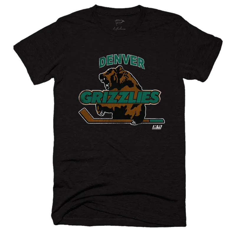 1994 Denver Grizzlies Tee sold by Streaker Sports