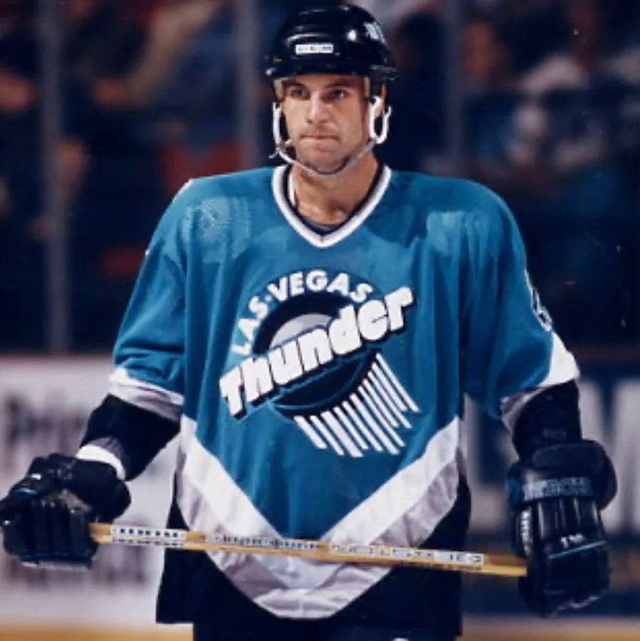 1993 Las Vegas Thunder Tee sold by Streaker Sports product image thumbnail 2