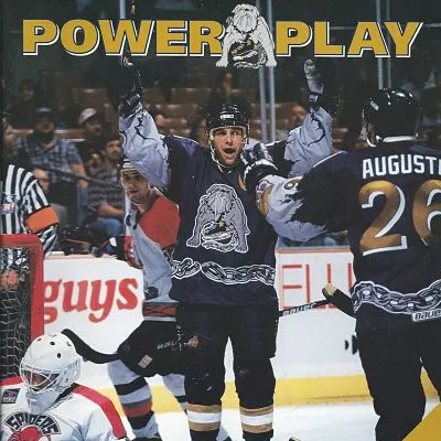 1996 Long Beach Ice Dogs Tee sold by Streaker Sports product image thumbnail 2