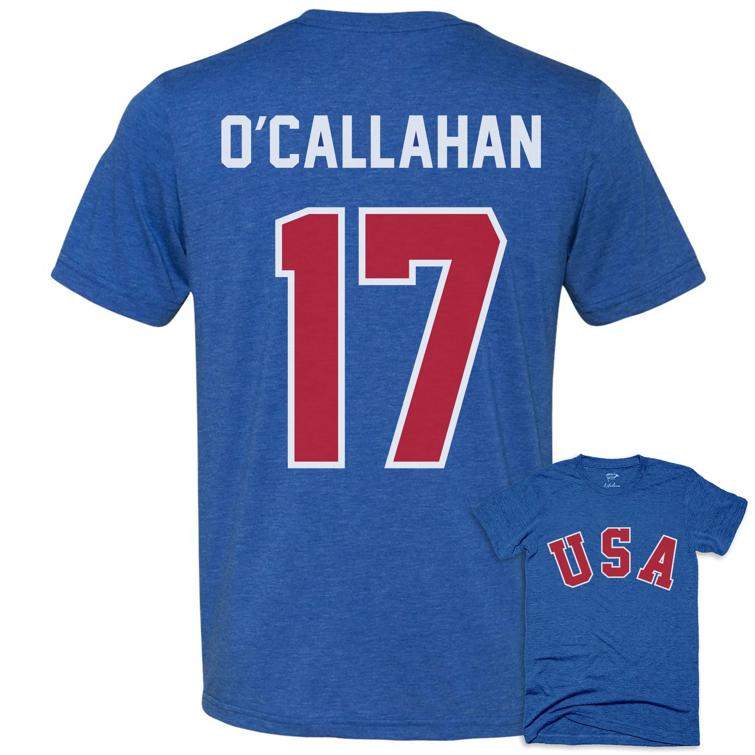1980 Jack O'Callahan Away Jersey Tee sold by Streaker Sports