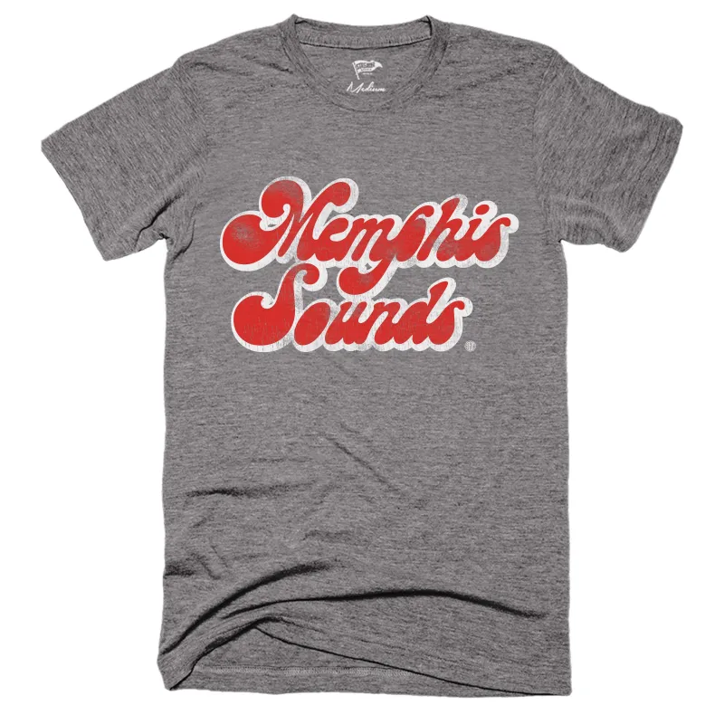 1974 Memphis Sounds Wordmark Tee sold by Streaker Sports