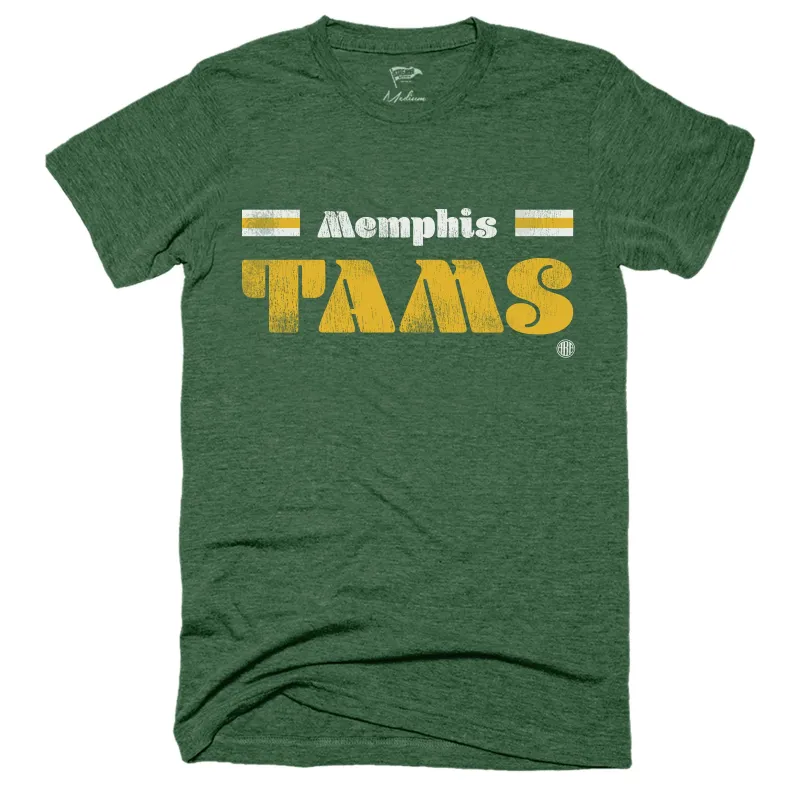 1972 Memphis Tams Wordmark Tee sold by Streaker Sports