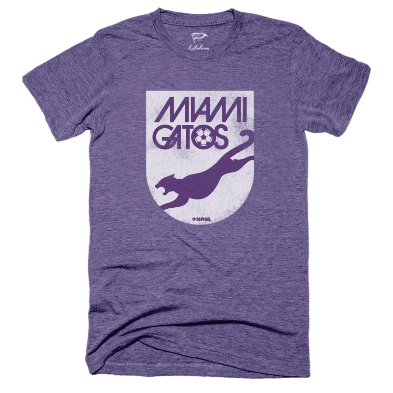 1972 Miami Gatos Tee sold by Streaker Sports