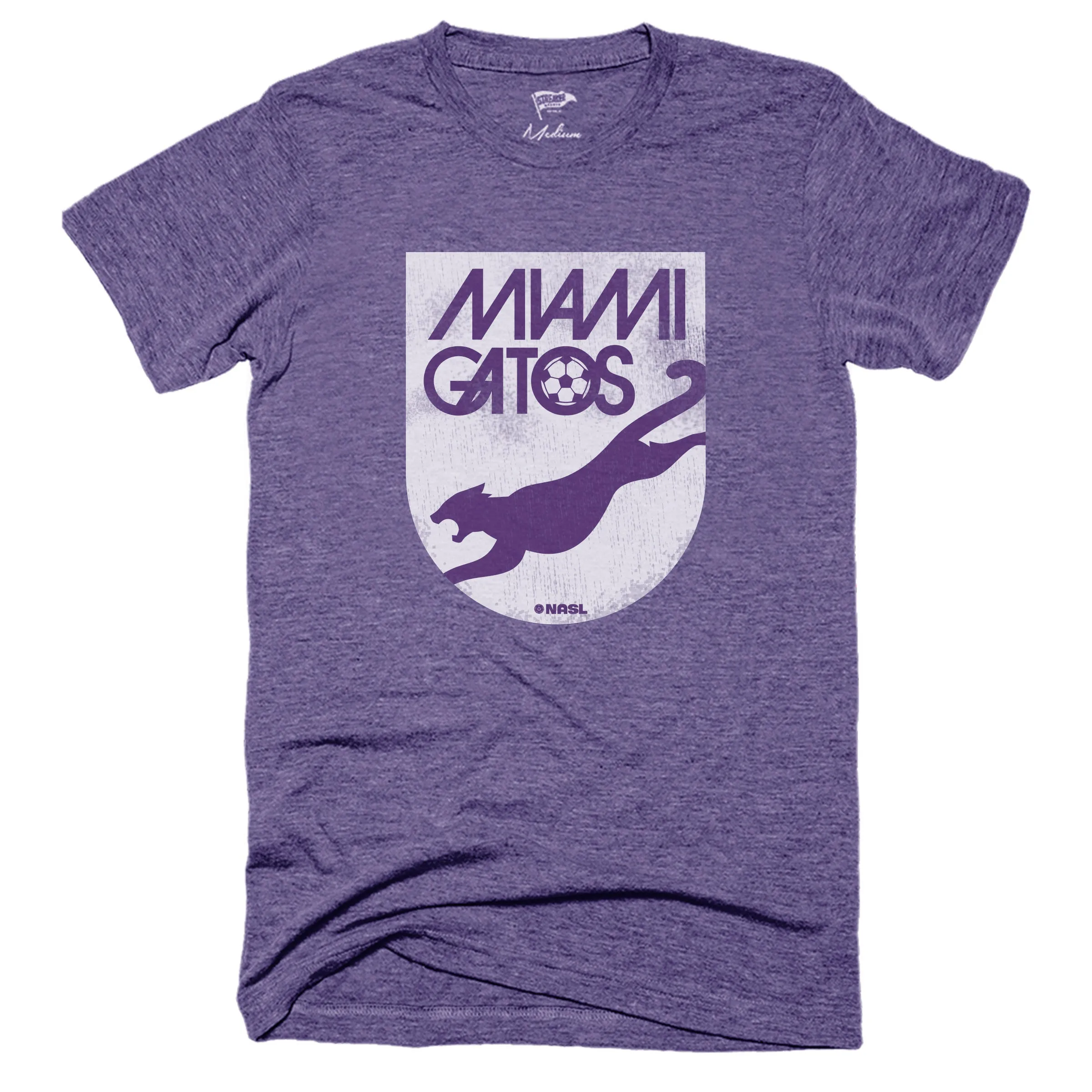 1972 Miami Gatos Tee sold by Streaker Sports