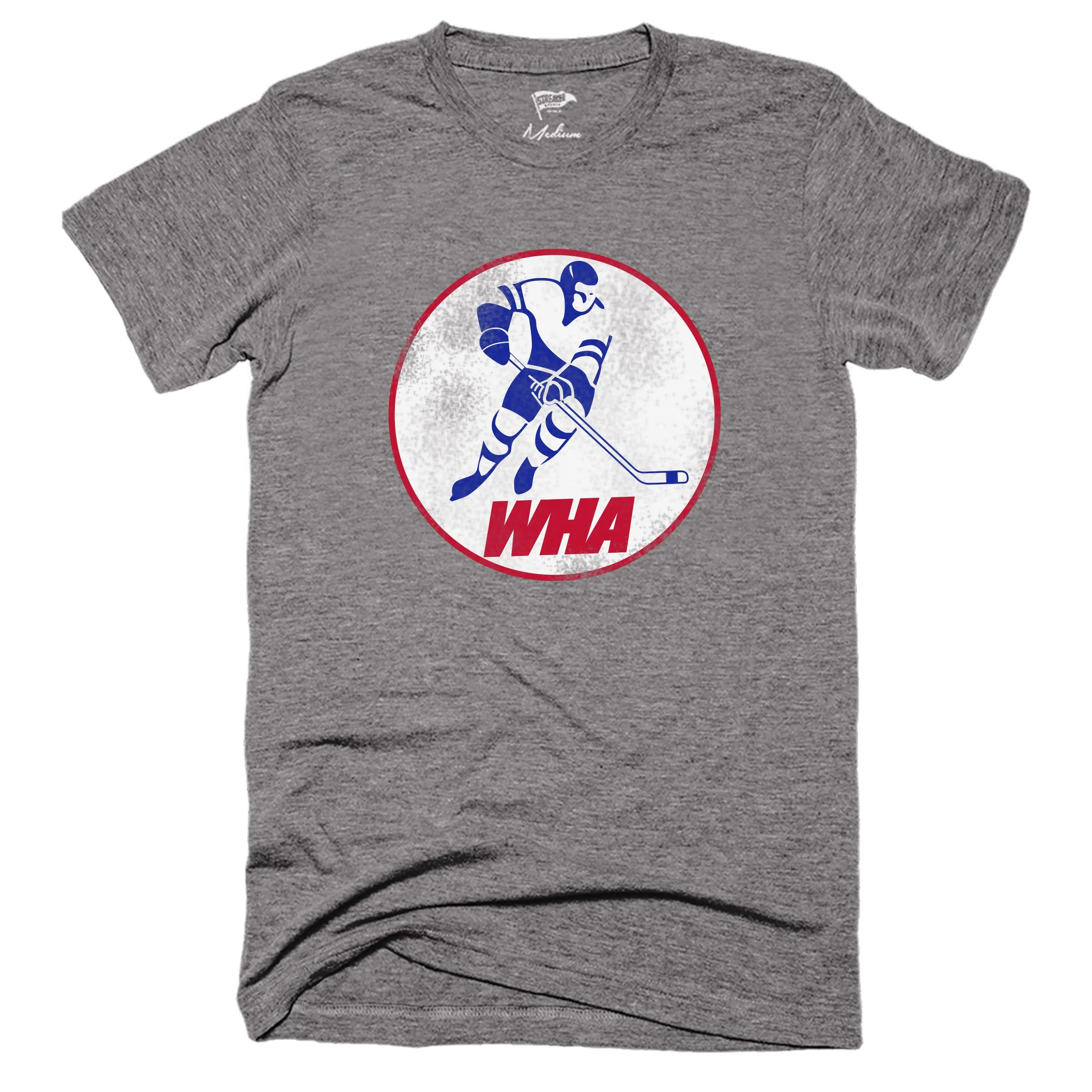 1972 WHA League Logo Tee sold by Streaker Sports
