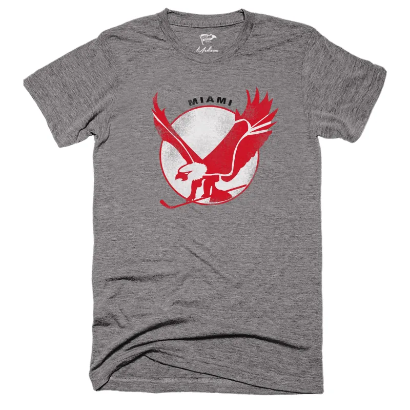 1972 Miami Screaming Eagles Tee sold by Streaker Sports