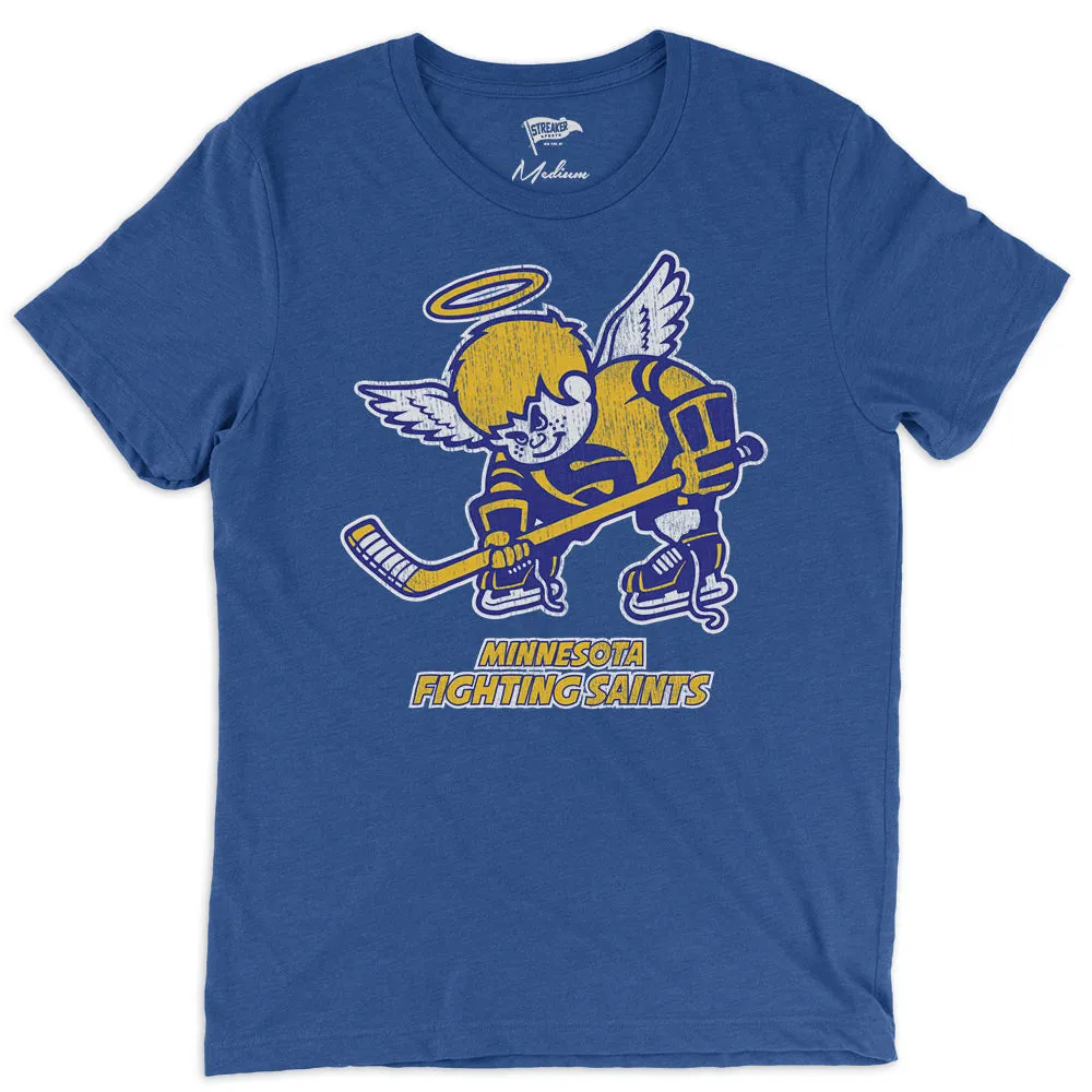 1973 Minnesota Fighting Saints Tee sold by Streaker Sports