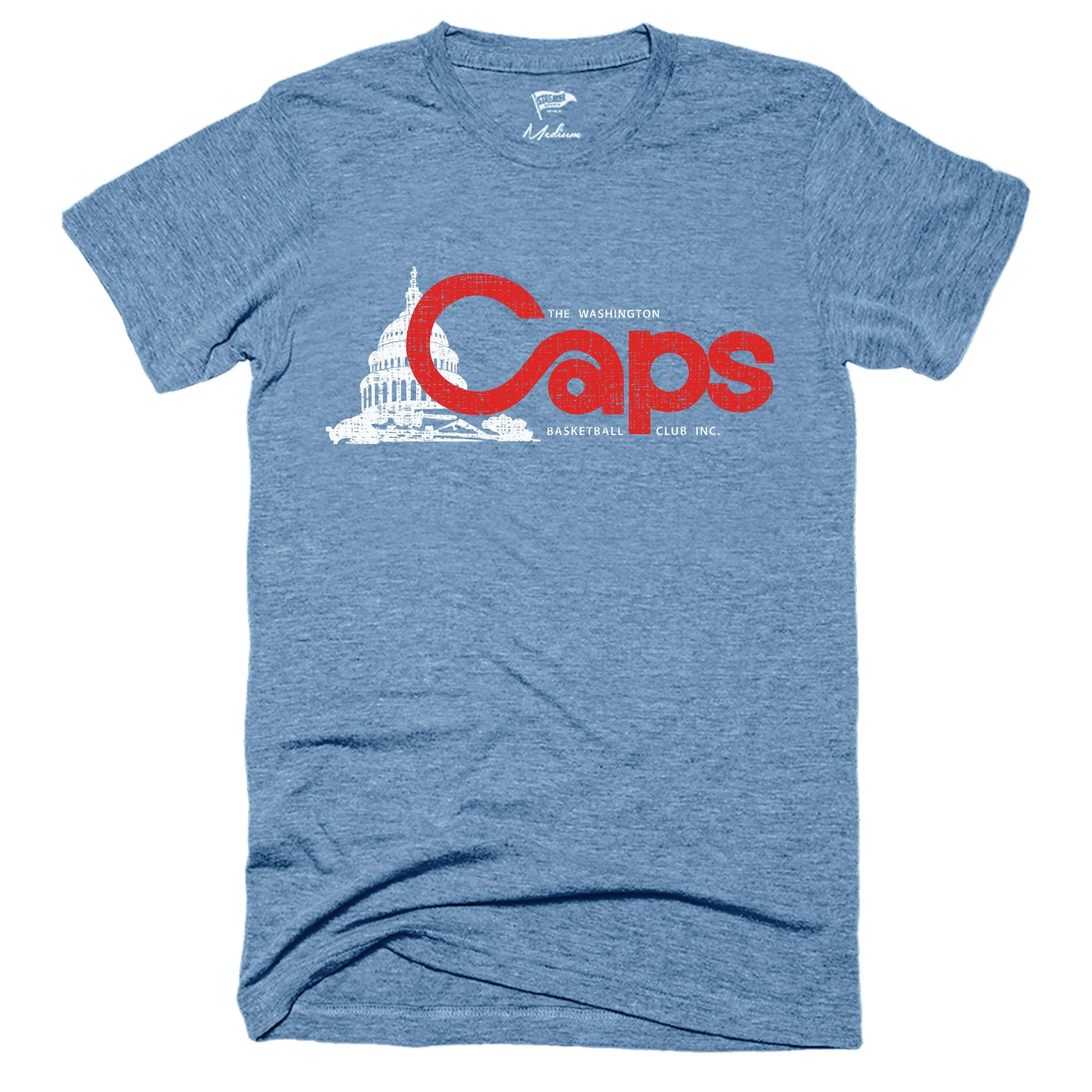 1969 Washington Caps Tee sold by Streaker Sports