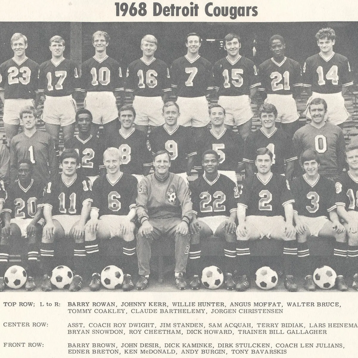 1967 Detroit Cougars Tee sold by Streaker Sports product image thumbnail 2