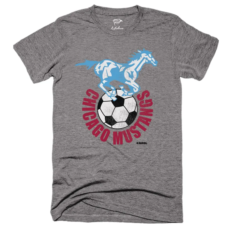 1967 Chicago Mustangs Tee sold by Streaker Sports