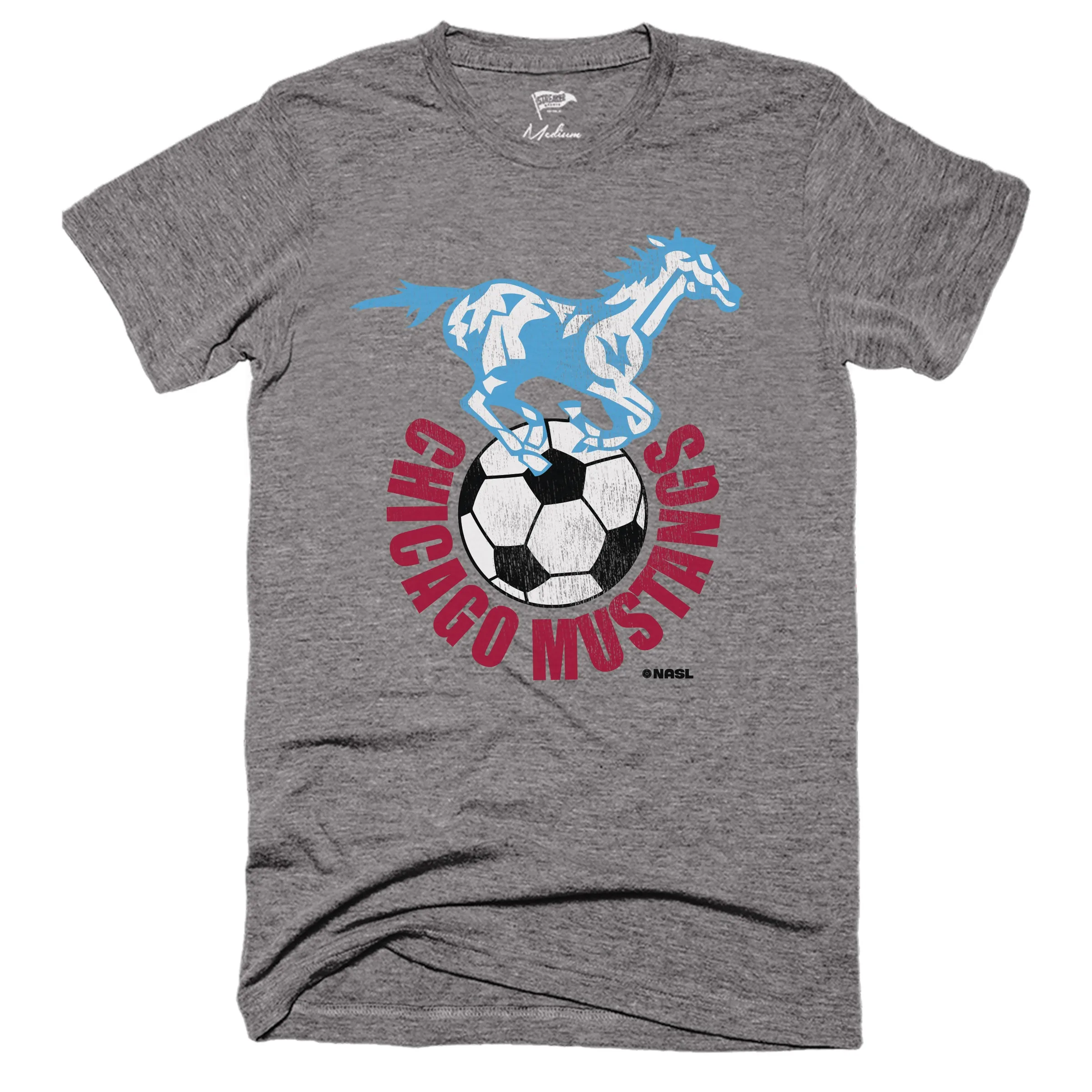 1967 Chicago Mustangs Tee sold by Streaker Sports