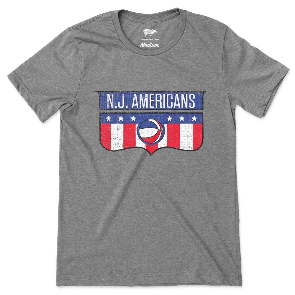 1967 New Jersey Americans Tee sold by Streaker Sports