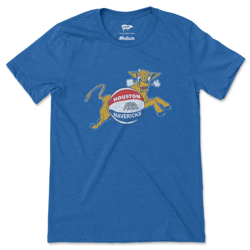 1967 Houston Mavericks Tee sold by Streaker Sports