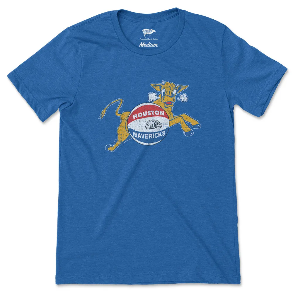 1967 Houston Mavericks Tee sold by Streaker Sports