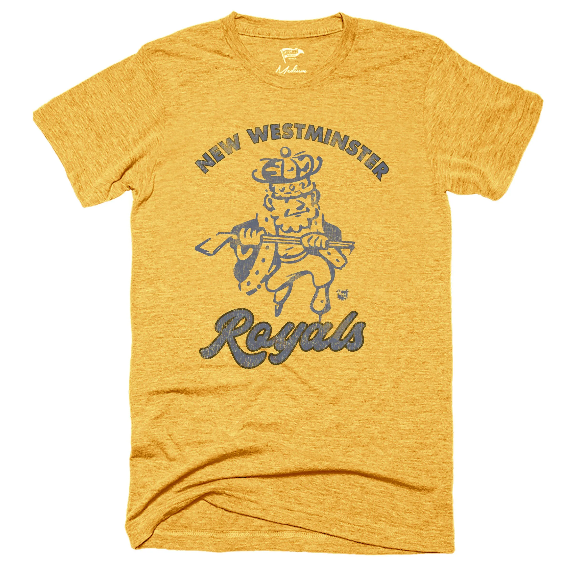 1952 New Westminster Royals Tee sold by Streaker Sports