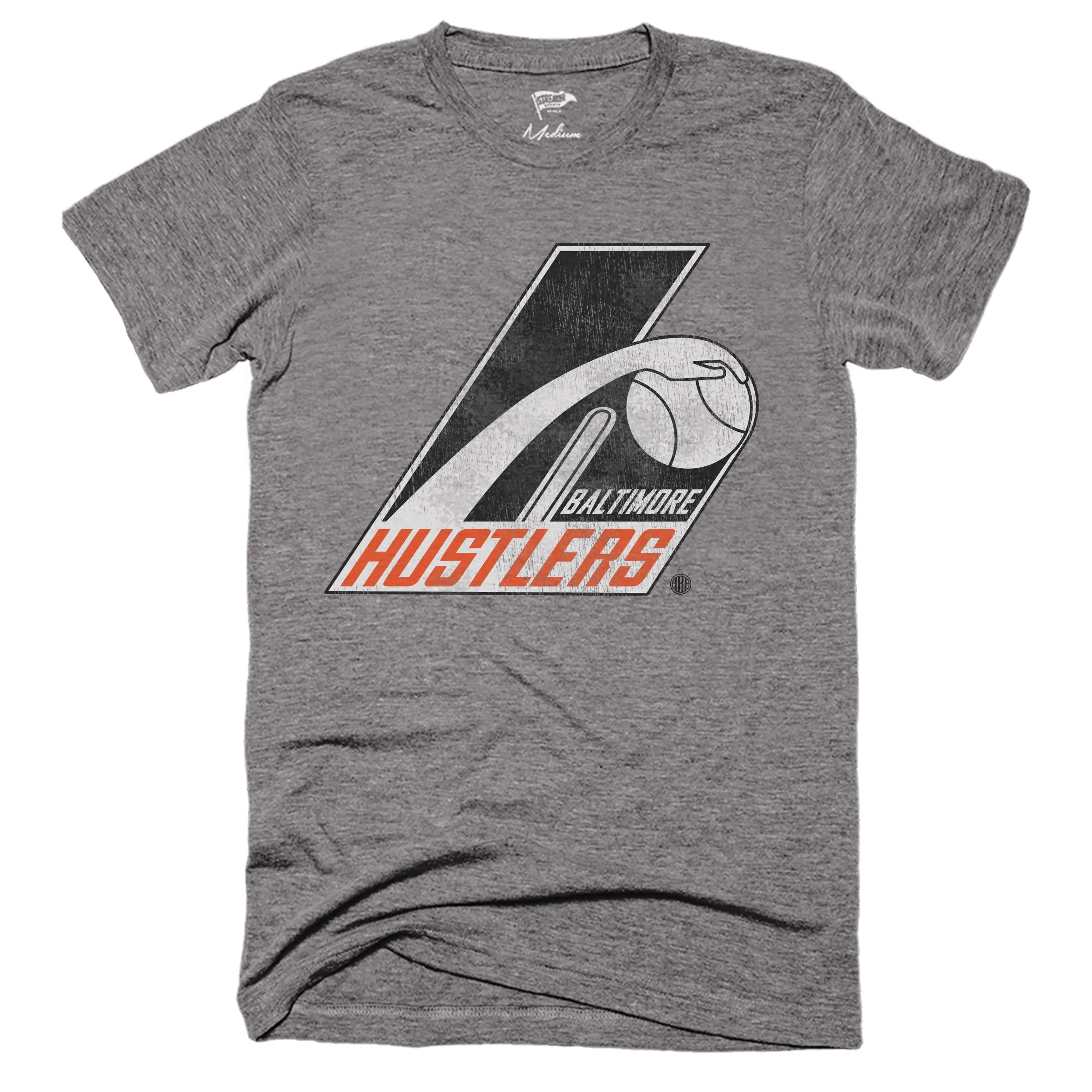 1975 Baltimore Hustlers Basketball Tee sold by Streaker Sports