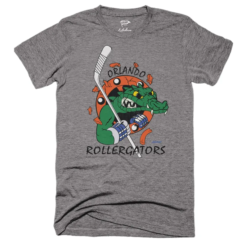 1995 Orlando Rollergators Tee sold by Streaker Sports