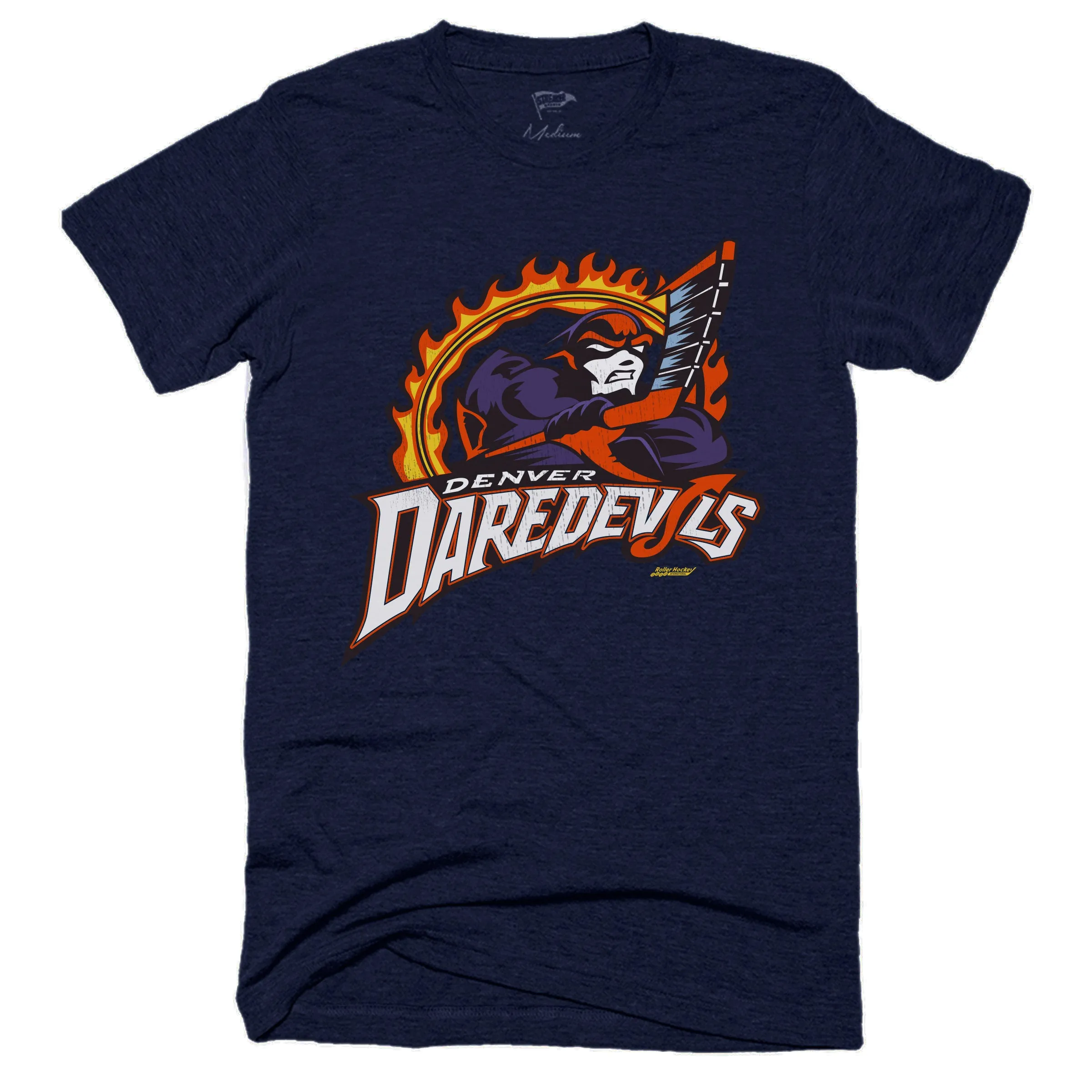 1996 Denver Daredevils Tee sold by Streaker Sports