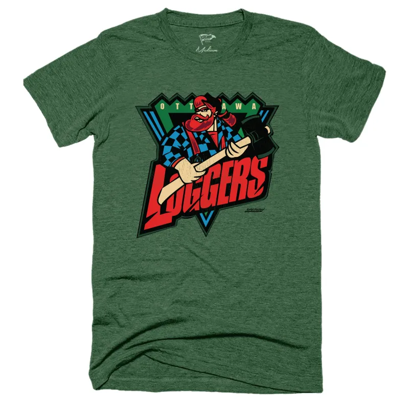 1994 Ottawa Loggers Tee sold by Streaker Sports